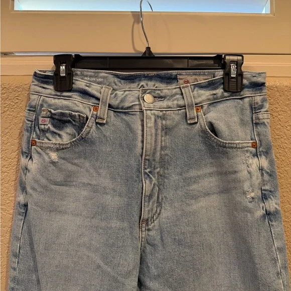 AG Alexxis High Waist Raw Hem Bootcut Jeans - Picture 5 of 11